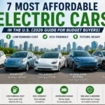 Affordable electric cars in the U.S. including budget EVs for daily driving and low running cost