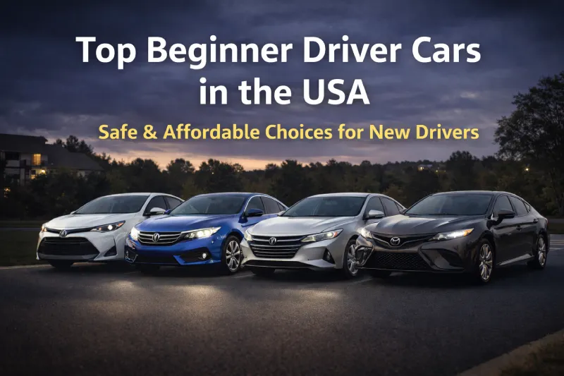 Best beginner driver cars in the USA with advanced safety features