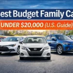 Best budget family cars under 20000 in the USA including sedan and SUV options