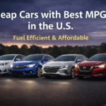 Cheap cars with best MPG in the USA including fuel efficient affordable sedans