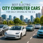 Electric city commuter cars in the U.S. including affordable EVs for daily urban driving