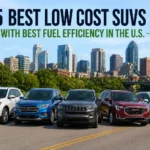 Low cost SUVs with best fuel efficiency in the U.S. including affordable family SUVs with good MPG